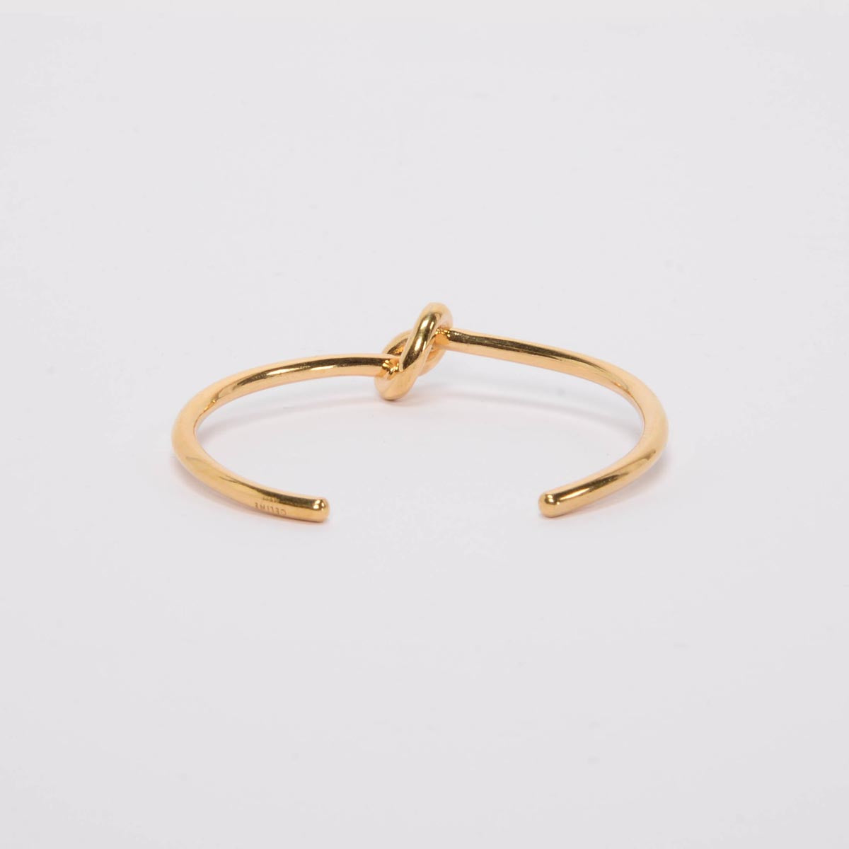 Celine Gold Extra Thin Knot Bracelet