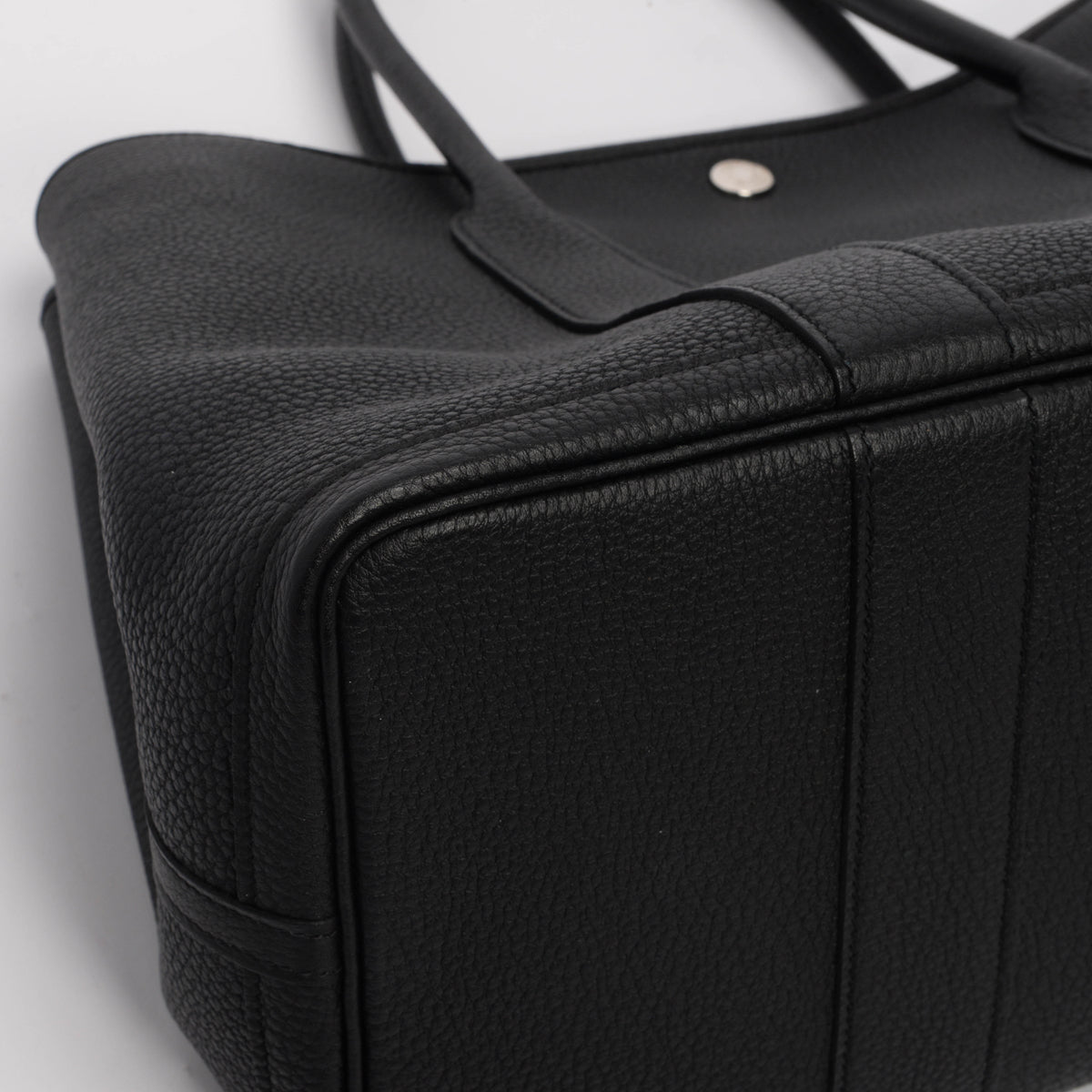 Hermes Black Negonda Garden Party 36 Tote