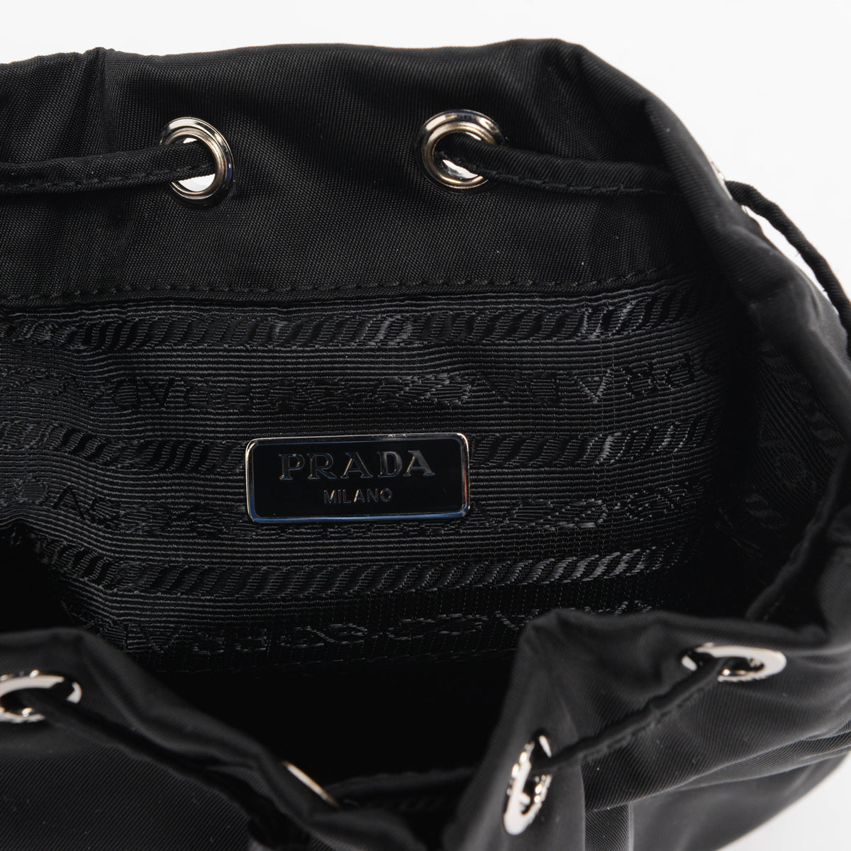 Prada Black Re-Nylon Travel Pouch