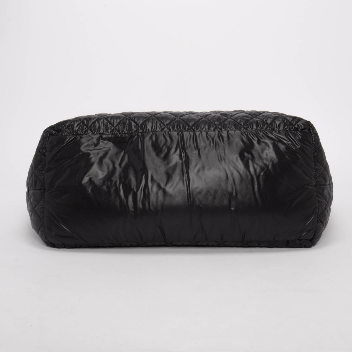 Chanel Black Quilted Nylon Coco Cocoon Large Tote