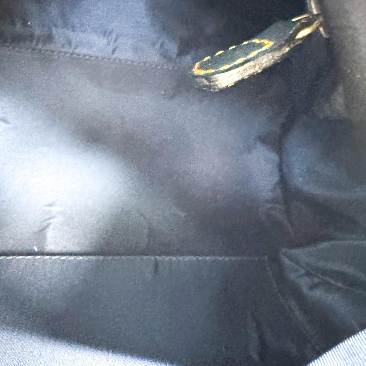 Dior Vintage Blue Diorissimo Canvas Trotter Small Boston Bag