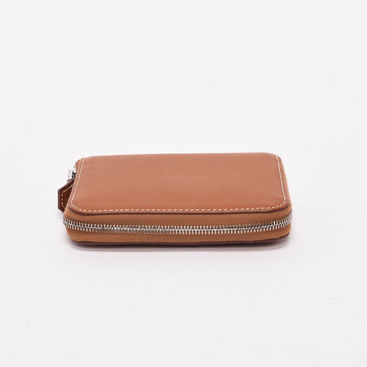 Hermes Gold Epsom Silk'In Compact Wallet