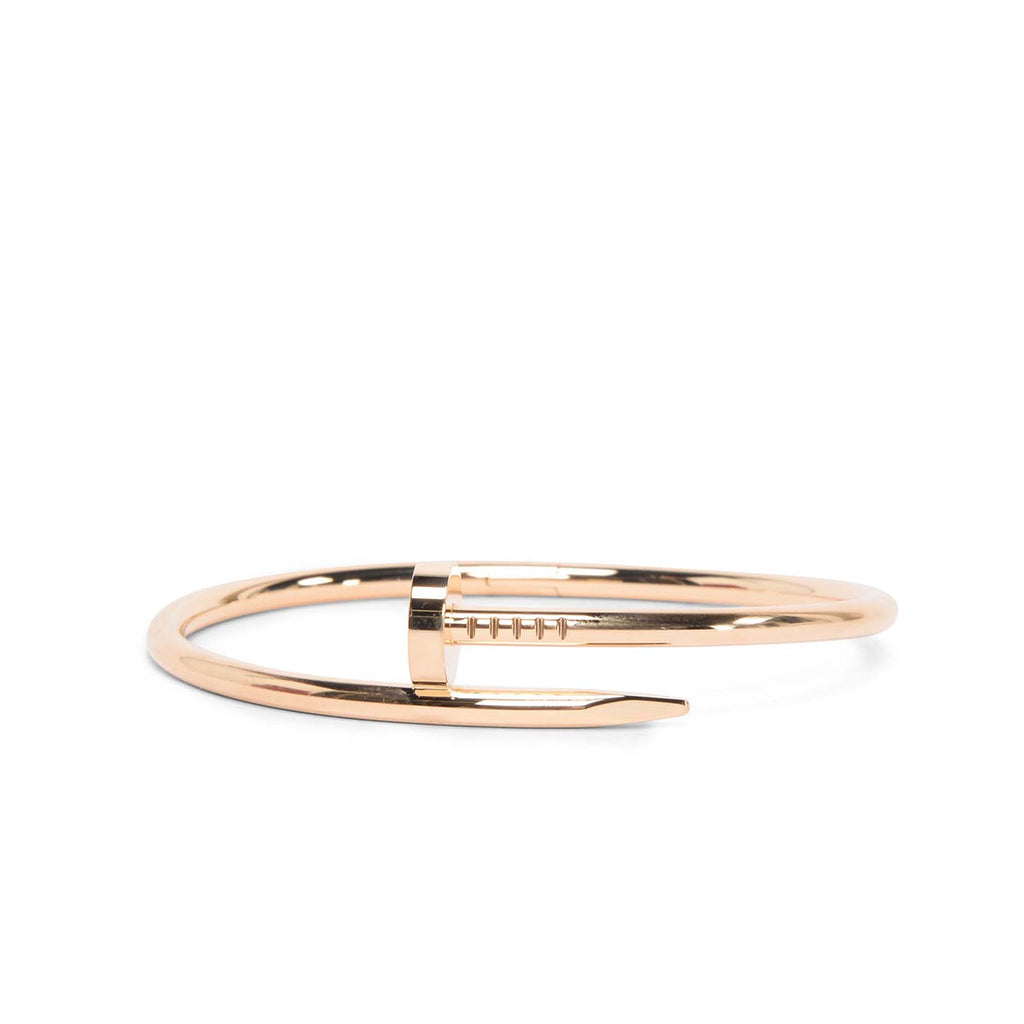 Cartier Yellow Gold Juste Un Clou Bracelet - Blue Spina