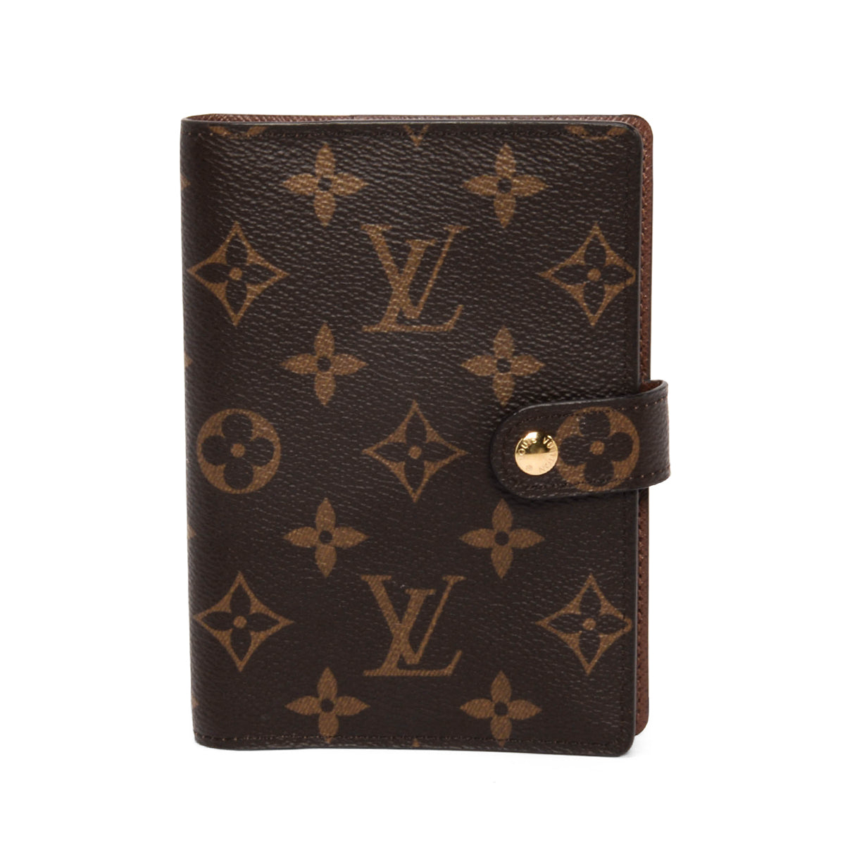 Louis Vuitton Monogram Canvas Small Ring Agenda Cover