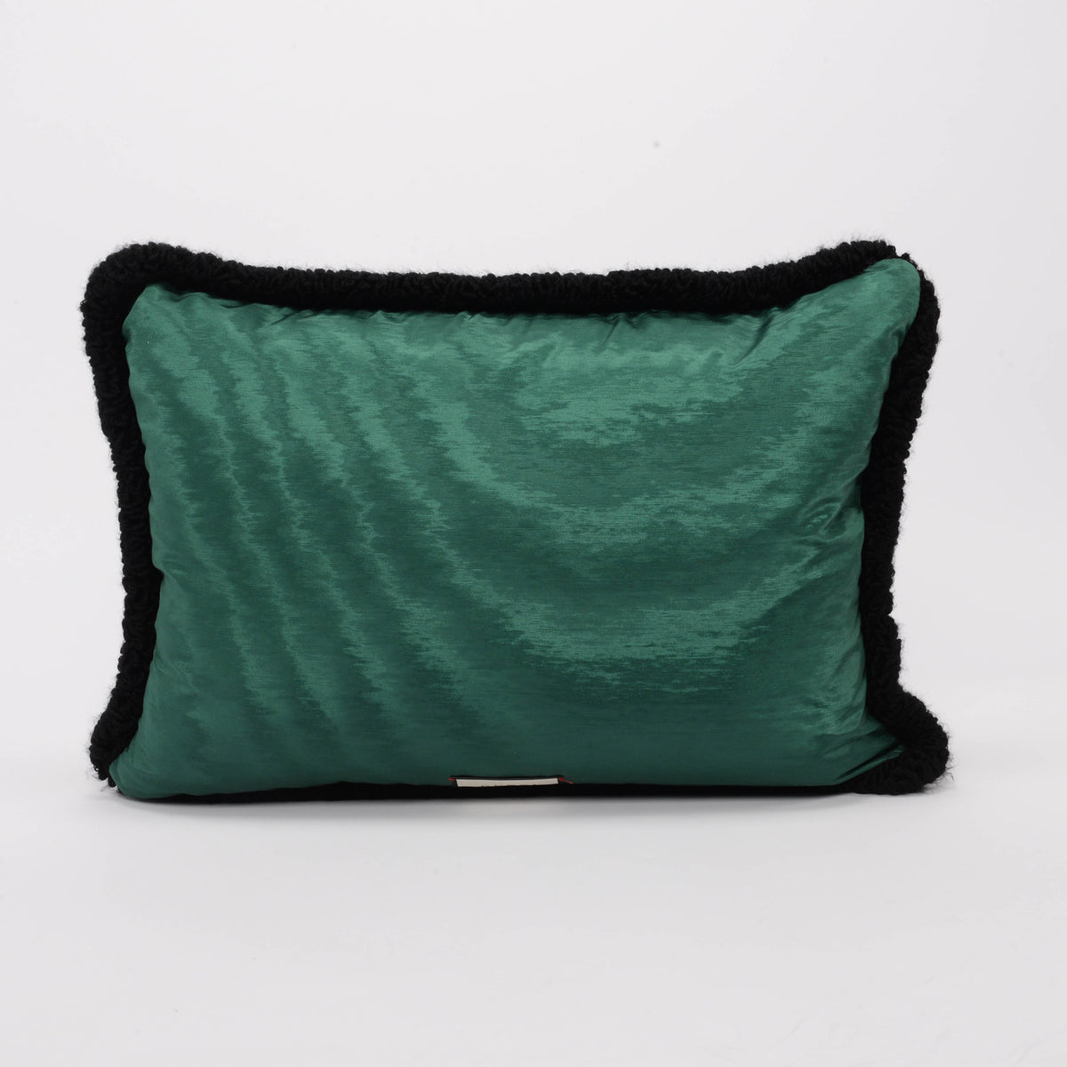 Gucci Olive Needle Point Bosco and Orso Embroidered Pillow