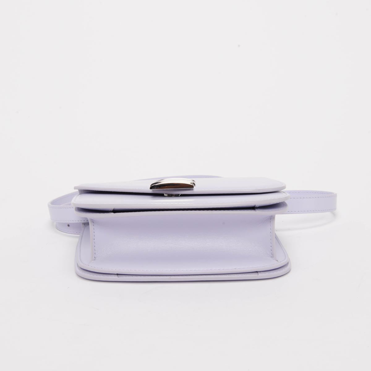 Ferragamo New Lavender Calfskin Small Fiamma Bag