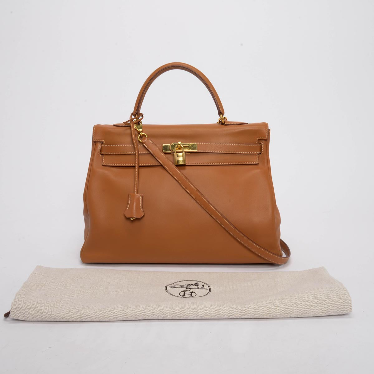 Hermes Gold Swift Kelly 35 GHW