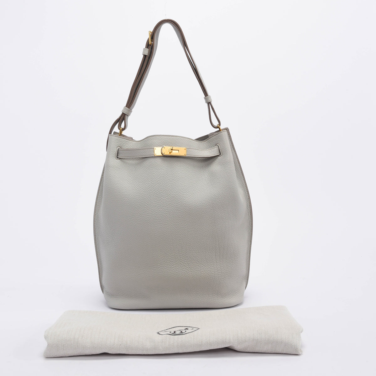Hermes Gris Perle Togo So Kelly 26