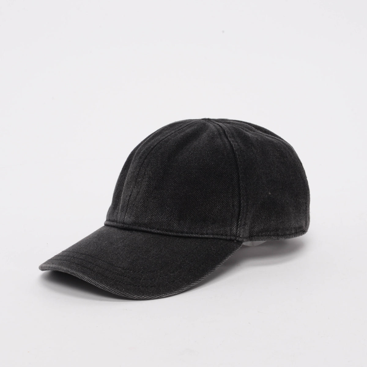 Prada Black Denim Baseball Cap