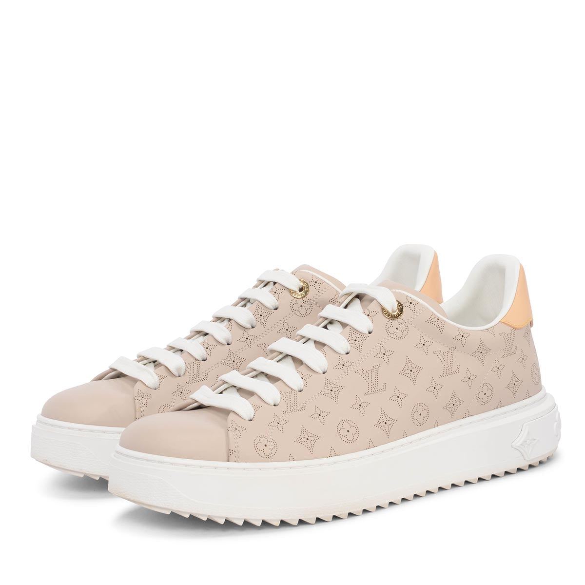 Louis Vuitton Gris Mahina Time Out Sneakers 41