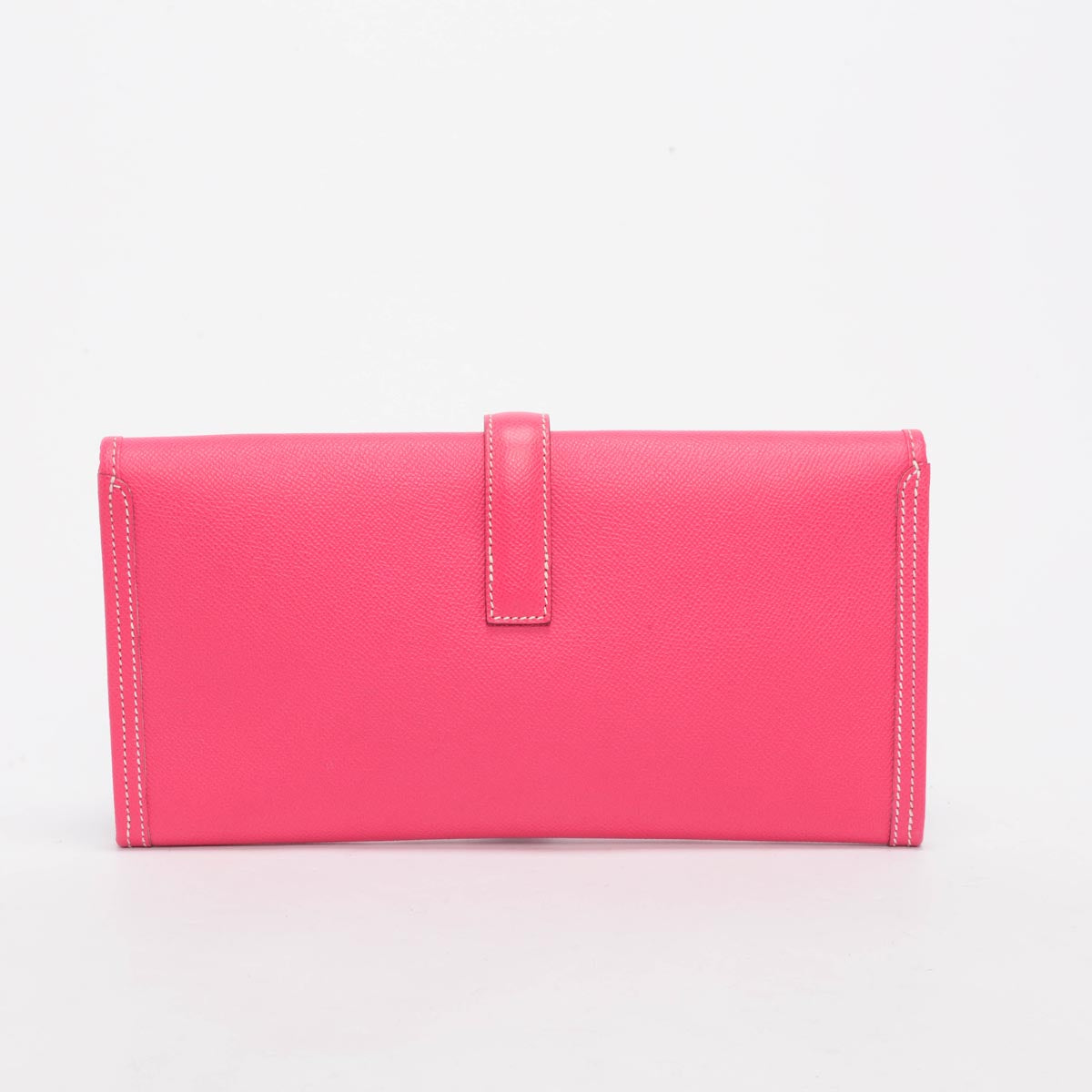 Hermes Rose Tyrien Epsom Jige Elan 29 Clutch