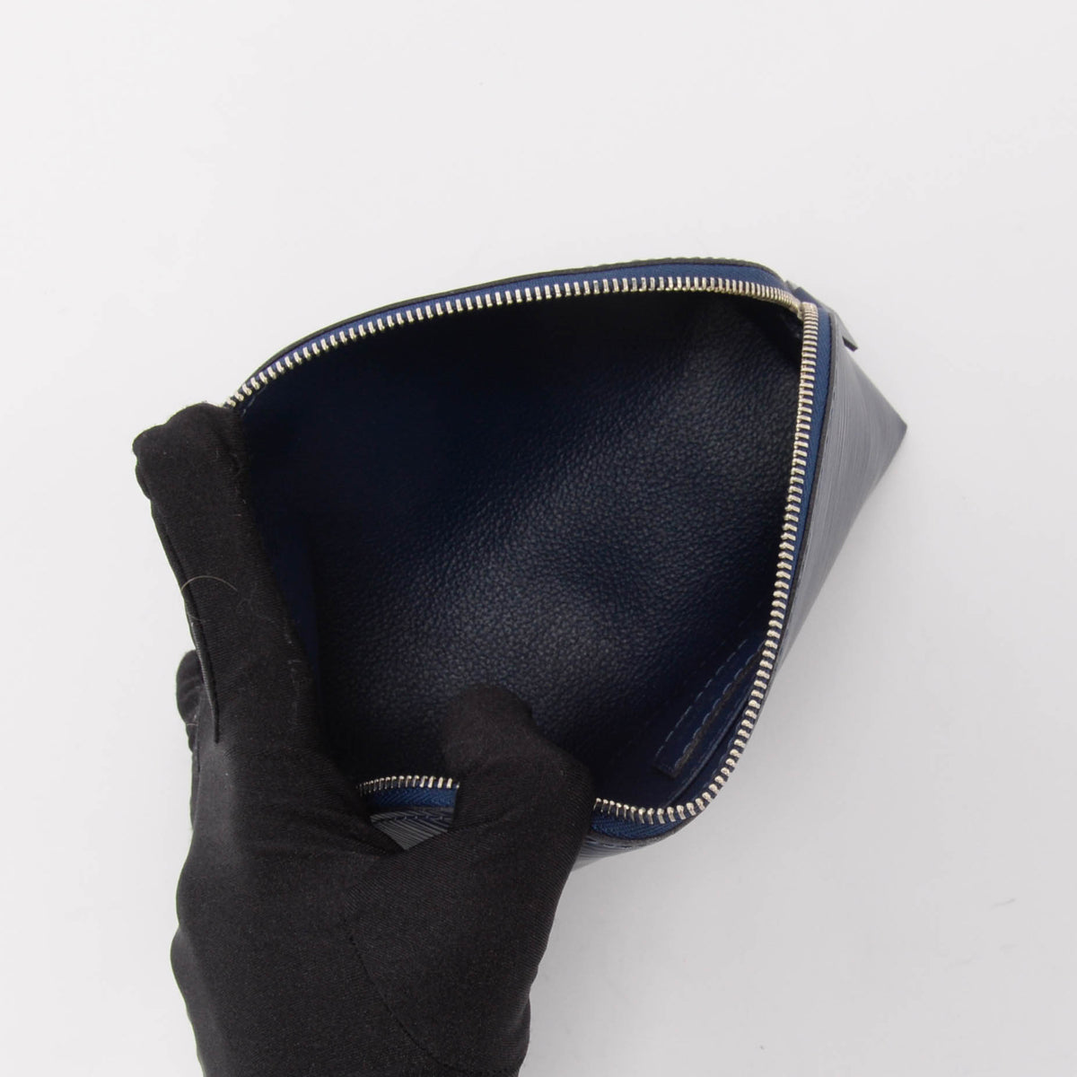 Louis Vuitton Indigo Epi Leather Cosmetic Pouch
