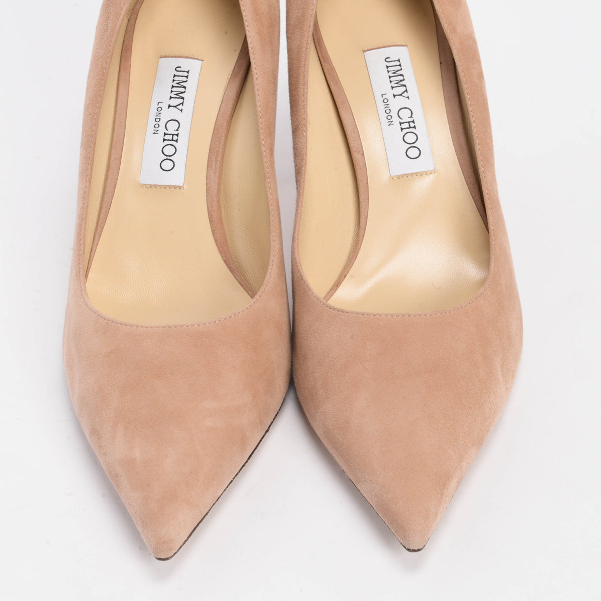 Jimmy Choo Ballet Pink Suede Love 65 Pumps 41