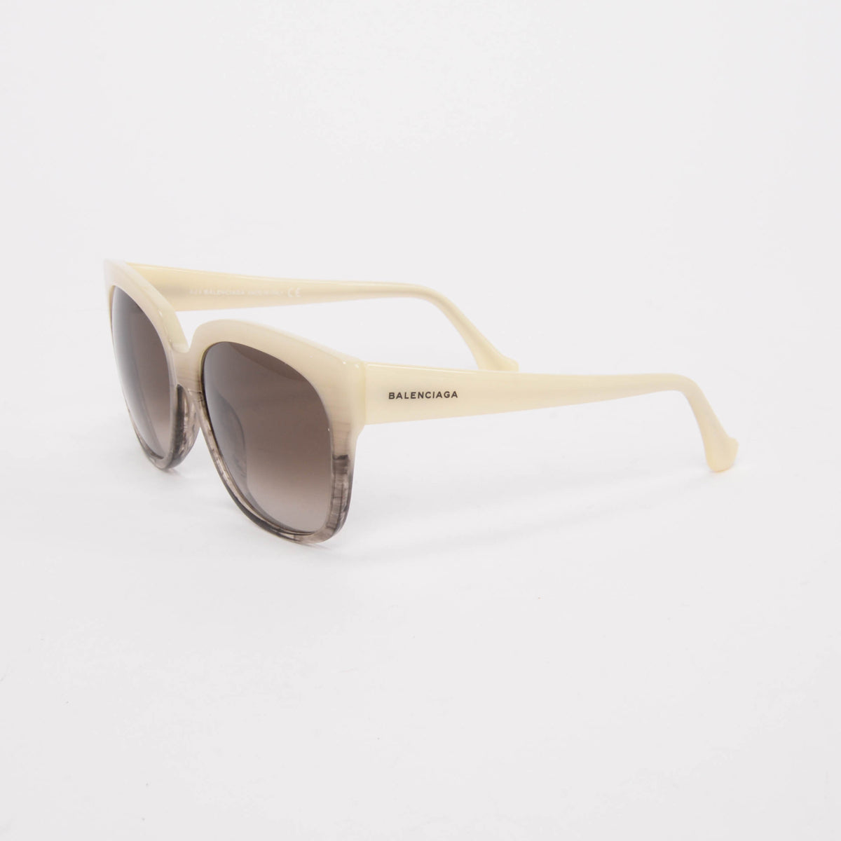 Balenciaga Ombre Round Sunglasses