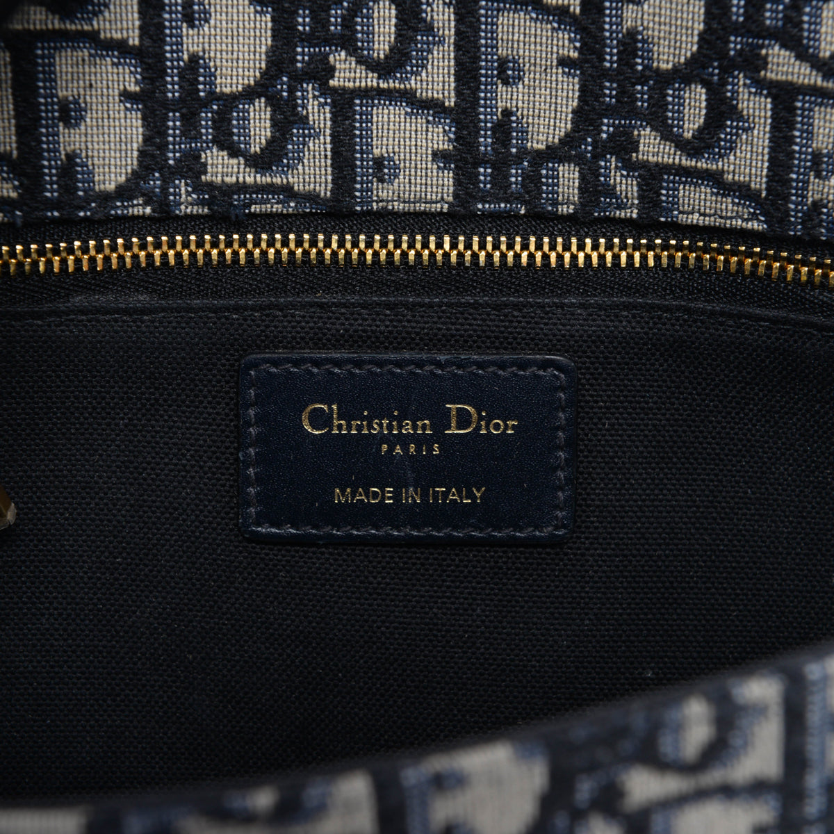 Dior Blue Oblique Jacquard 30 Montaigne Flap Bag