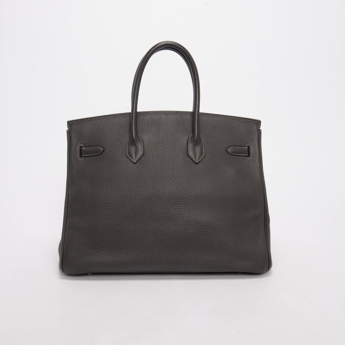 Hermes Graphite Clemence Birkin 35 PHW