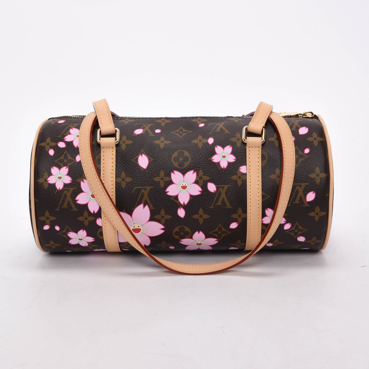 Louis Vuitton x TM Cherry Blossom Monogram Papillon 30 + Mini Pouch