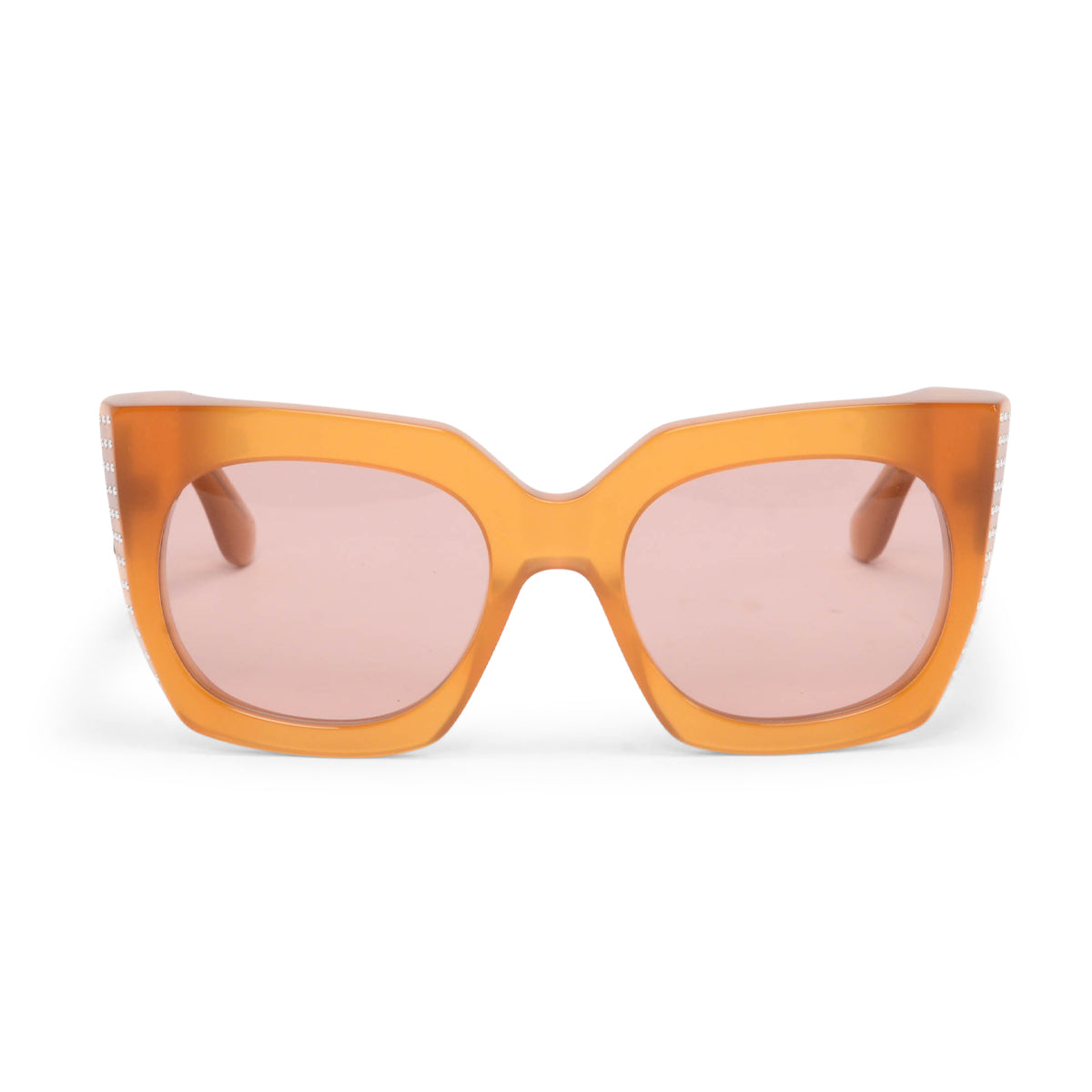 Alaia Honey Cat Eye Studded Sunglasses