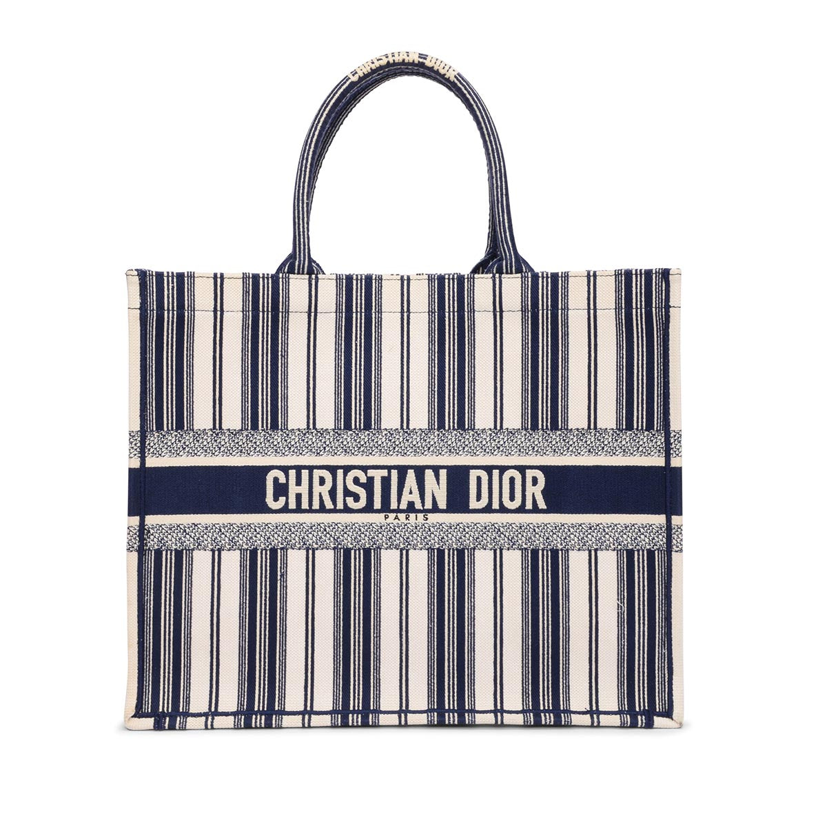 Dior Navy Dioriviera Saint Tropez Large Book Tote