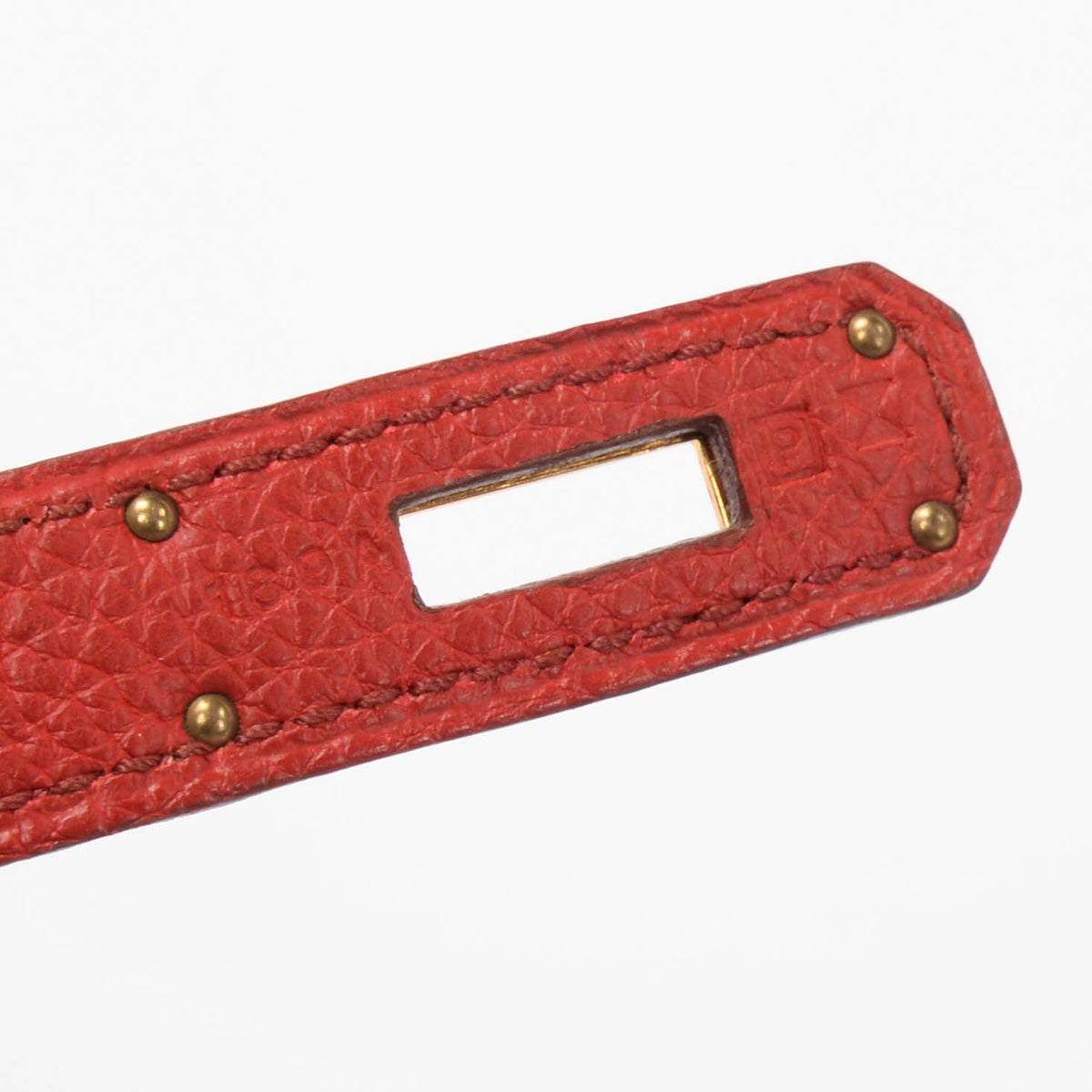 Hermes Rouge Garance Togo Birkin 35