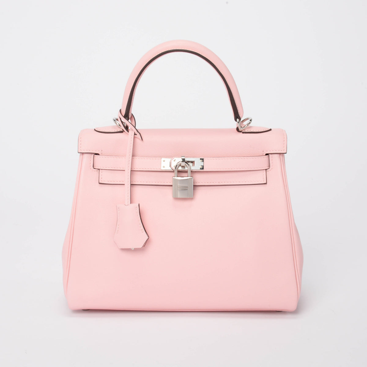 Hermes Rose Sakura Swift Kelly 25 PHW