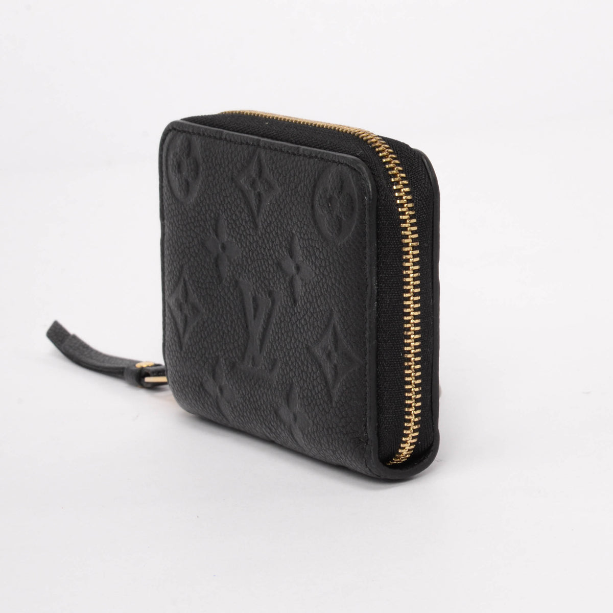 Louis Vuitton Black Monogram Empreinte Zippy Coin Purse