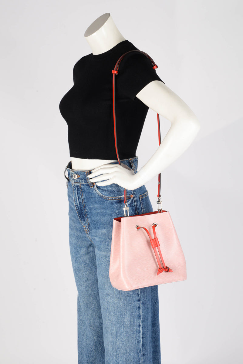 Louis Vuitton Rose Ballerine Epi Leather Neonoe BB Bag