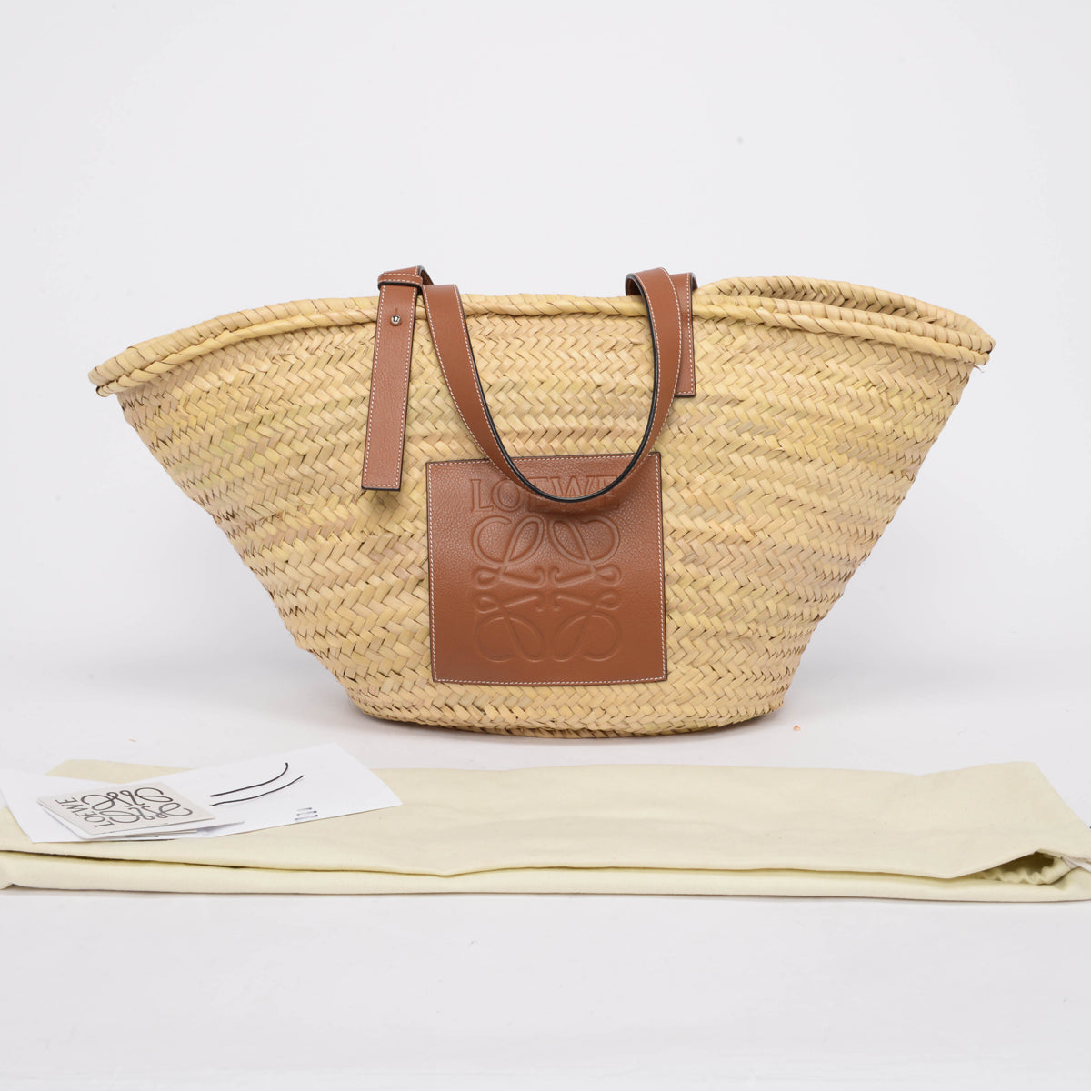 Loewe Tan Large Basket Tote