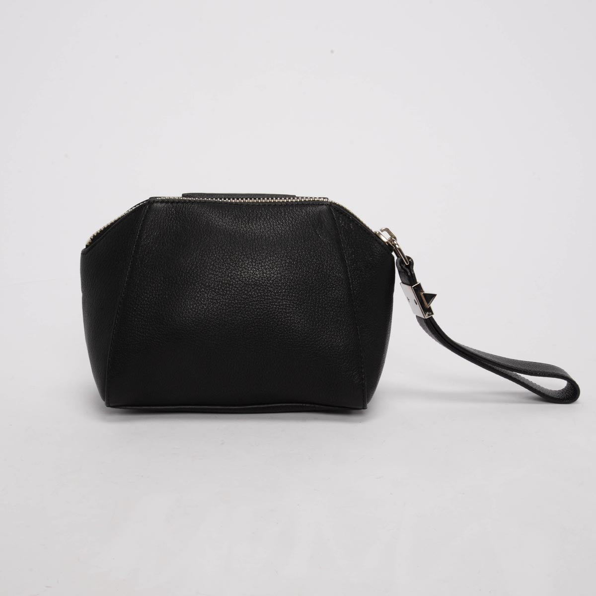 Givenchy Black Sugar Goatskin Small Beauty Wristlet