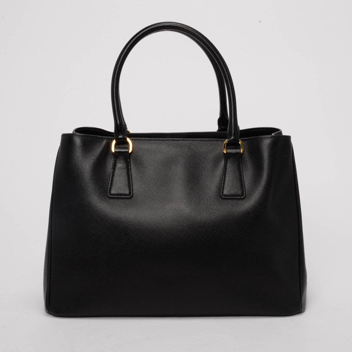 Prada Black Saffiano Medium Galleria Tote