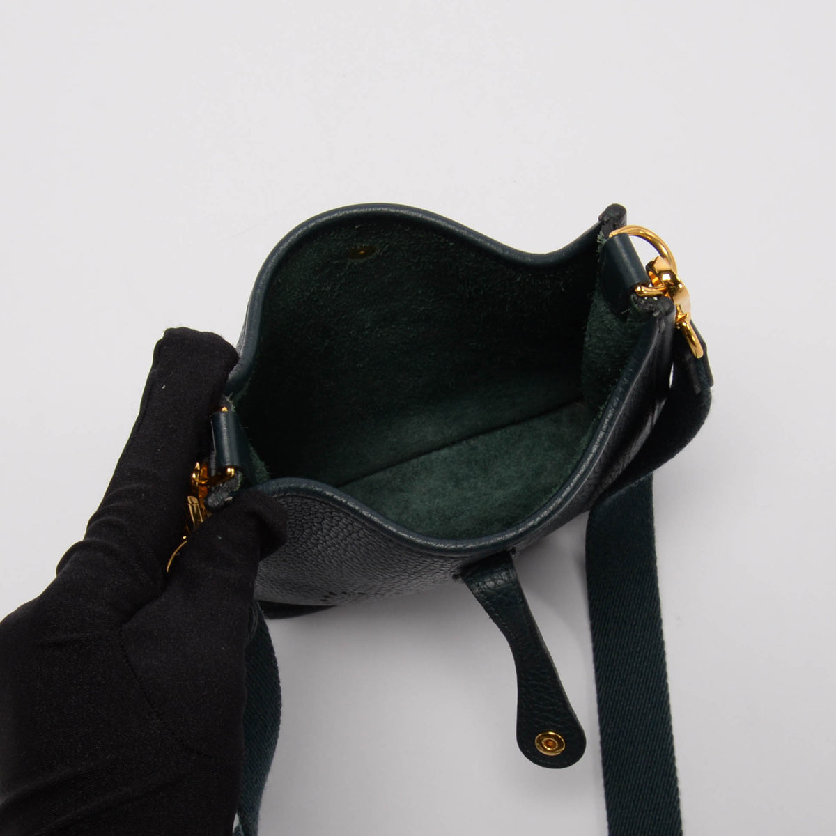 Hermes Vert Cypress Clemence Evelyne 16 TPM