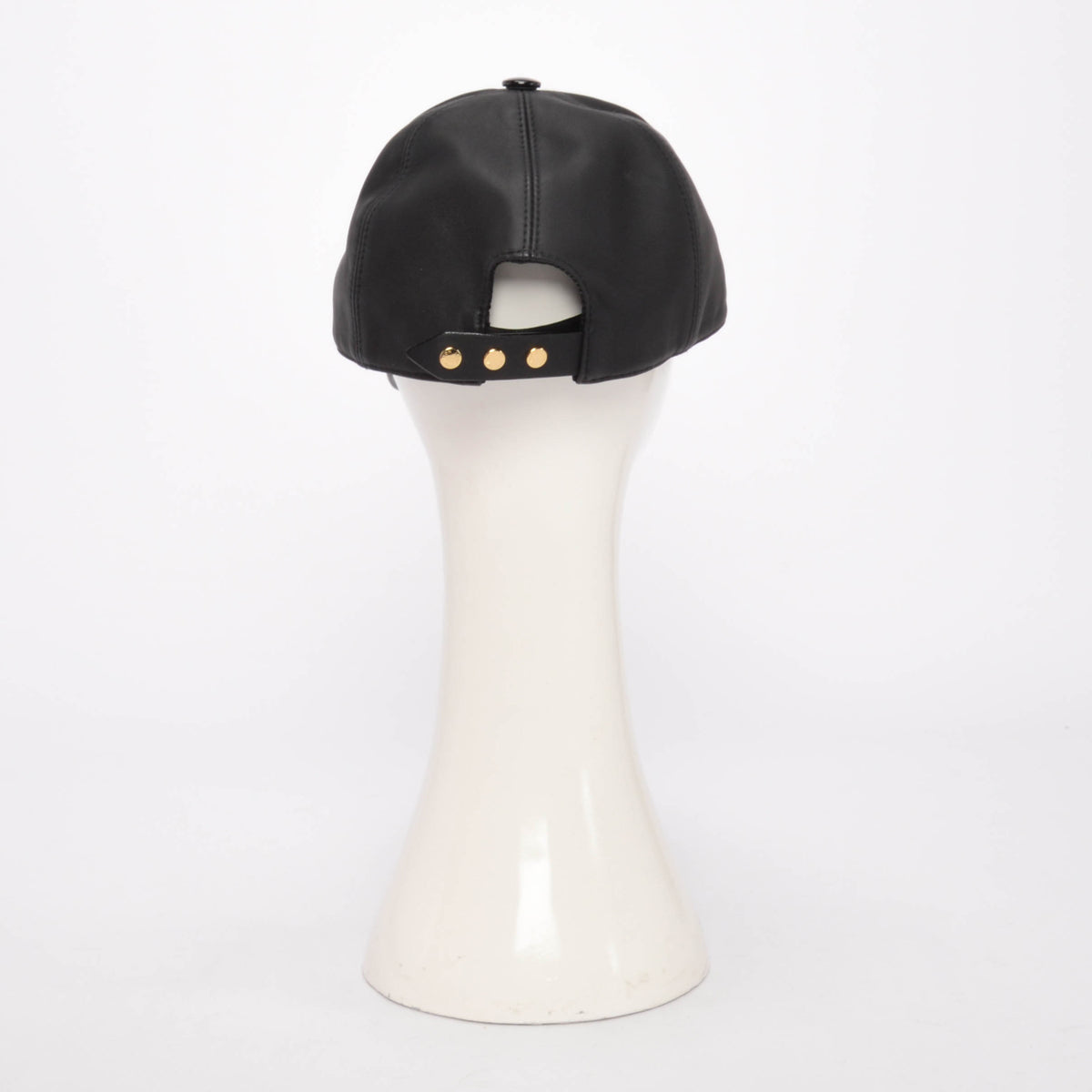 Louis Vuitton Black Leather Cruiser Cap