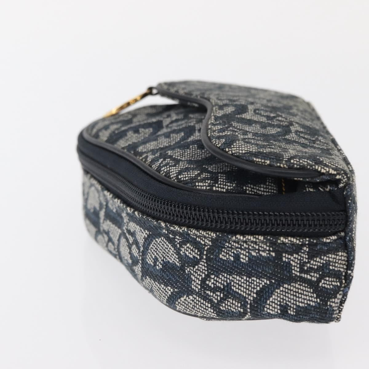 Dior Blue Diorissimo Saddle Cosmetic Pouch