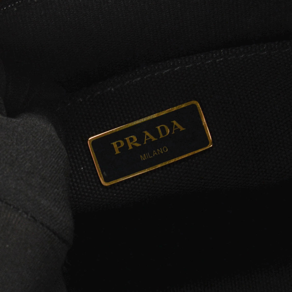 Prada Black Woven Raffia Basket Tote