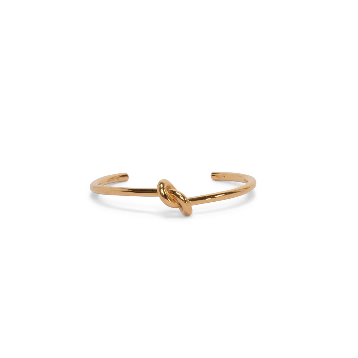 Celine Gold Extra Thin Knot Bracelet