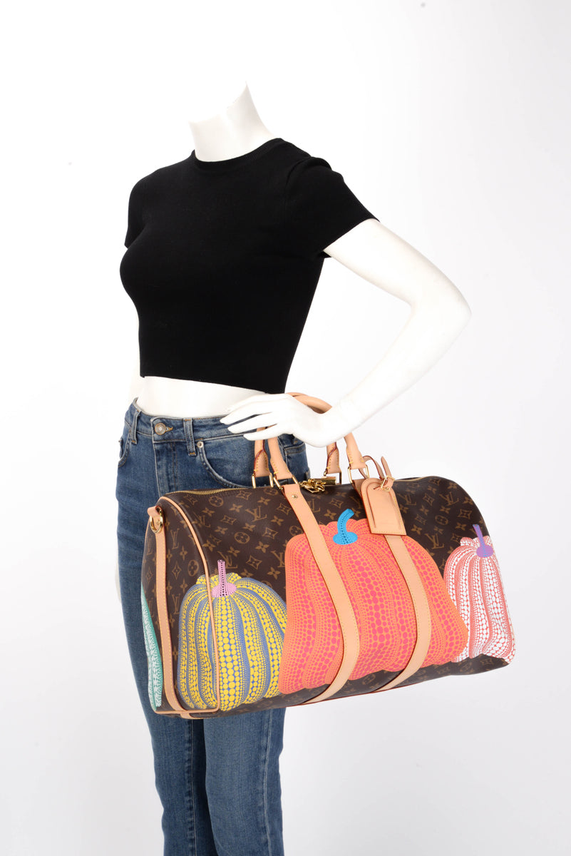 Louis Vuitton Monogram Pumpkins Keepall Bandouliere 45