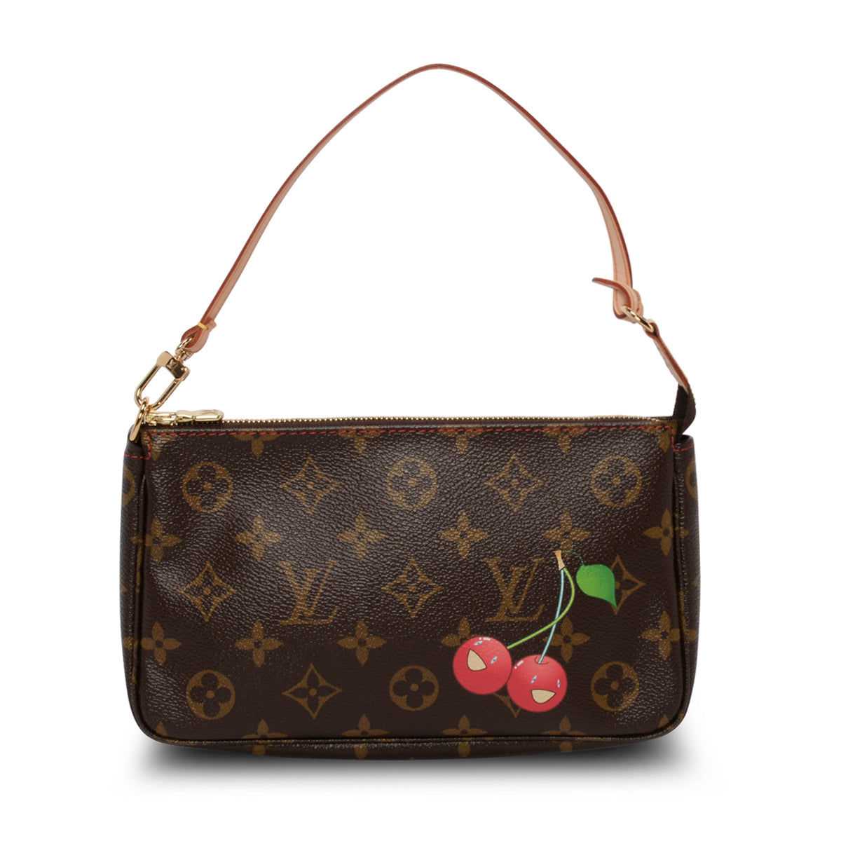 Louis Vuitton x Takashi Murakami Monogram Cerises Pochette Accessoires
