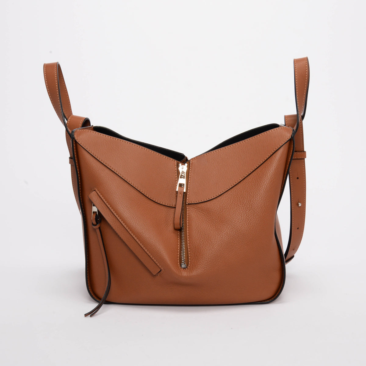 Loewe Tan Calfskin Small Hammock Tote