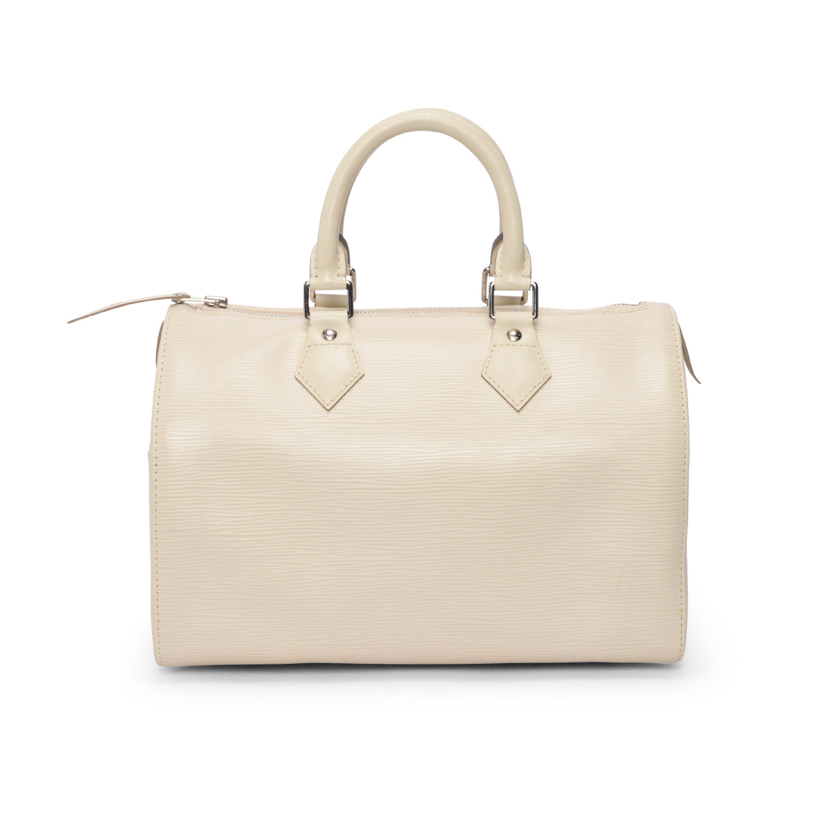 Louis Vuitton White Epi Leather Speedy 30