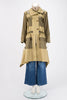 Chloe Khaki Cotton & Nylon Anorak Coat FR 34 - Blue Spinach