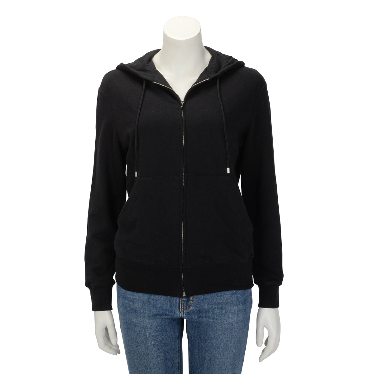 Chanel Black Cotton Coco Graffiti Zip Hoodie XS