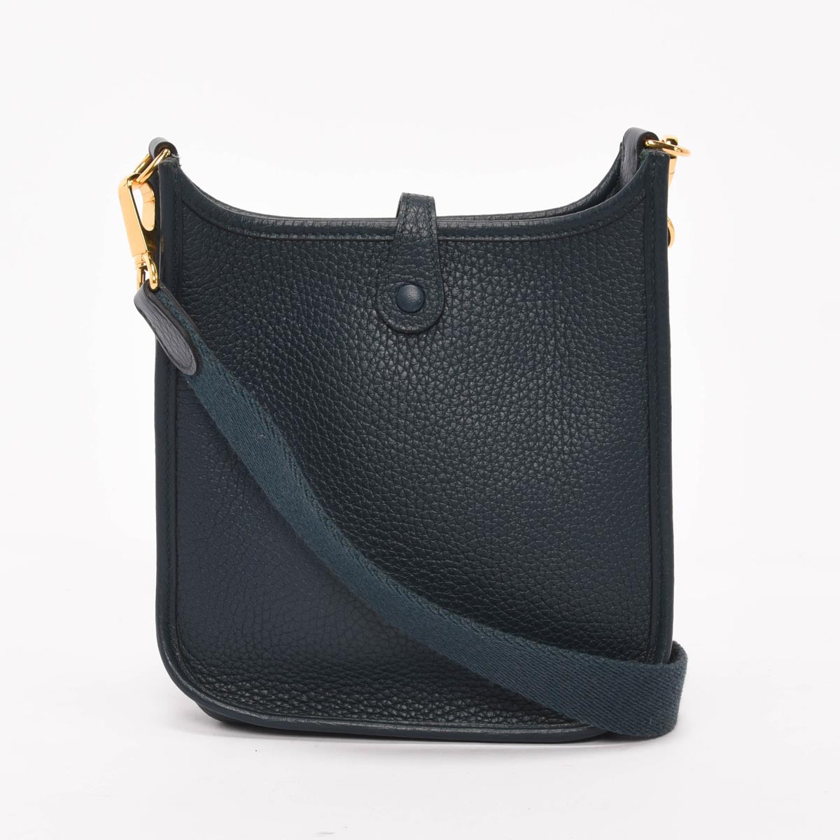 Hermes Vert Cypress Clemence Evelyne TPM Bag