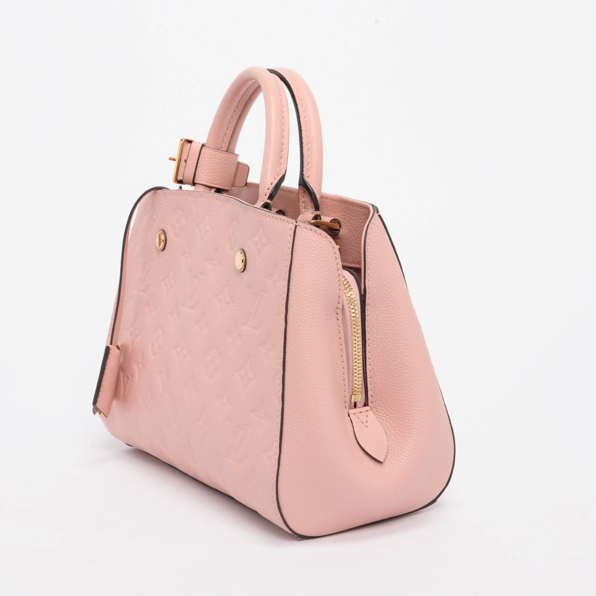 Louis Vuitton Rose Poudre Monogram Empreinte Montaigne BB