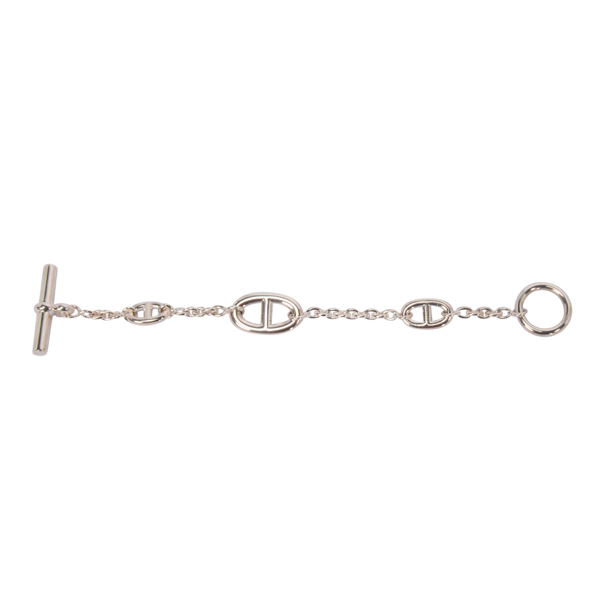 Hermes Sterling Silver Farandole Bracelet