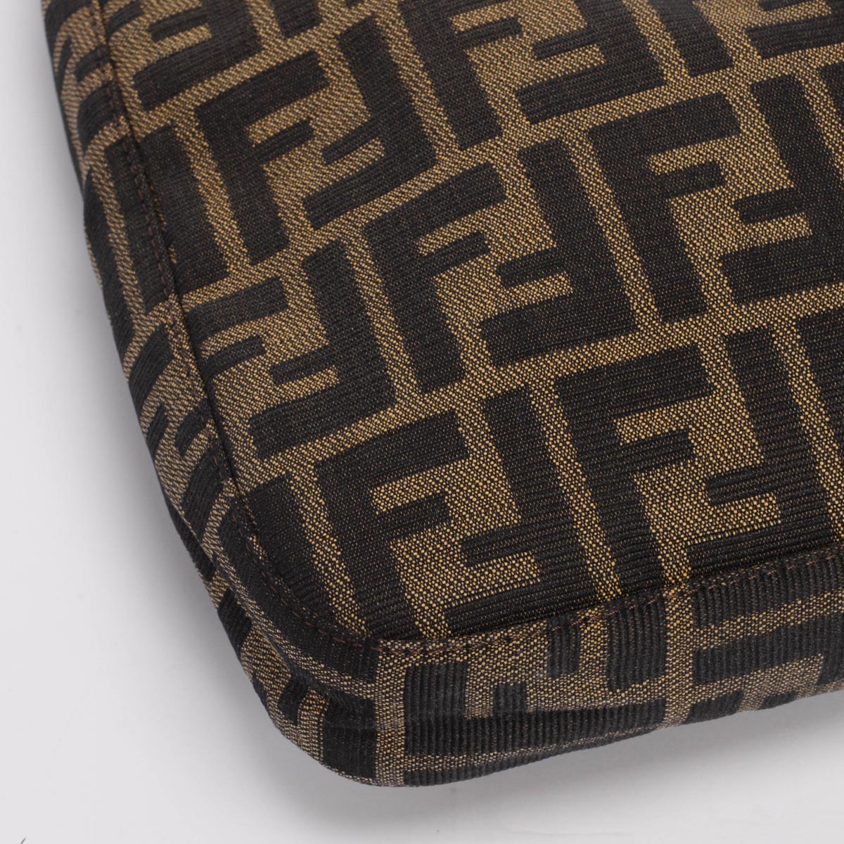 Fendi Tobacco Zucca Canvas Hobo Bag