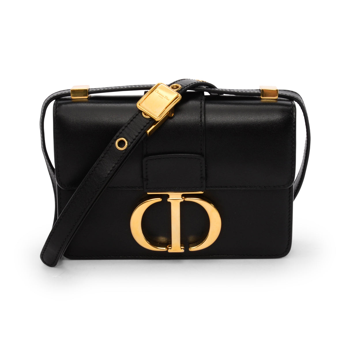 Dior Black Box Calf 30 Montaigne Micro Bag
