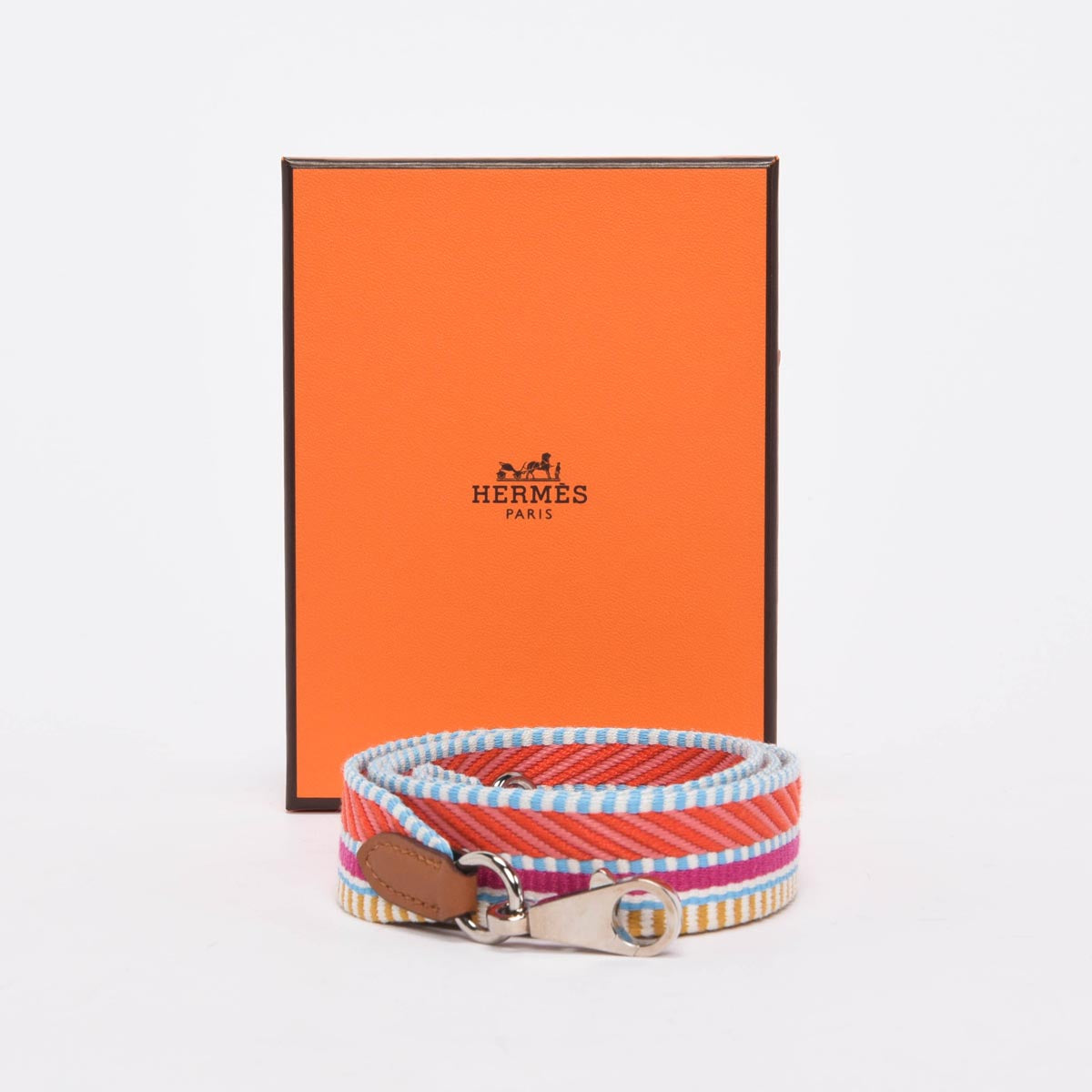 Hermes Multicolour Sangle Cavale 25mm Bag Strap
