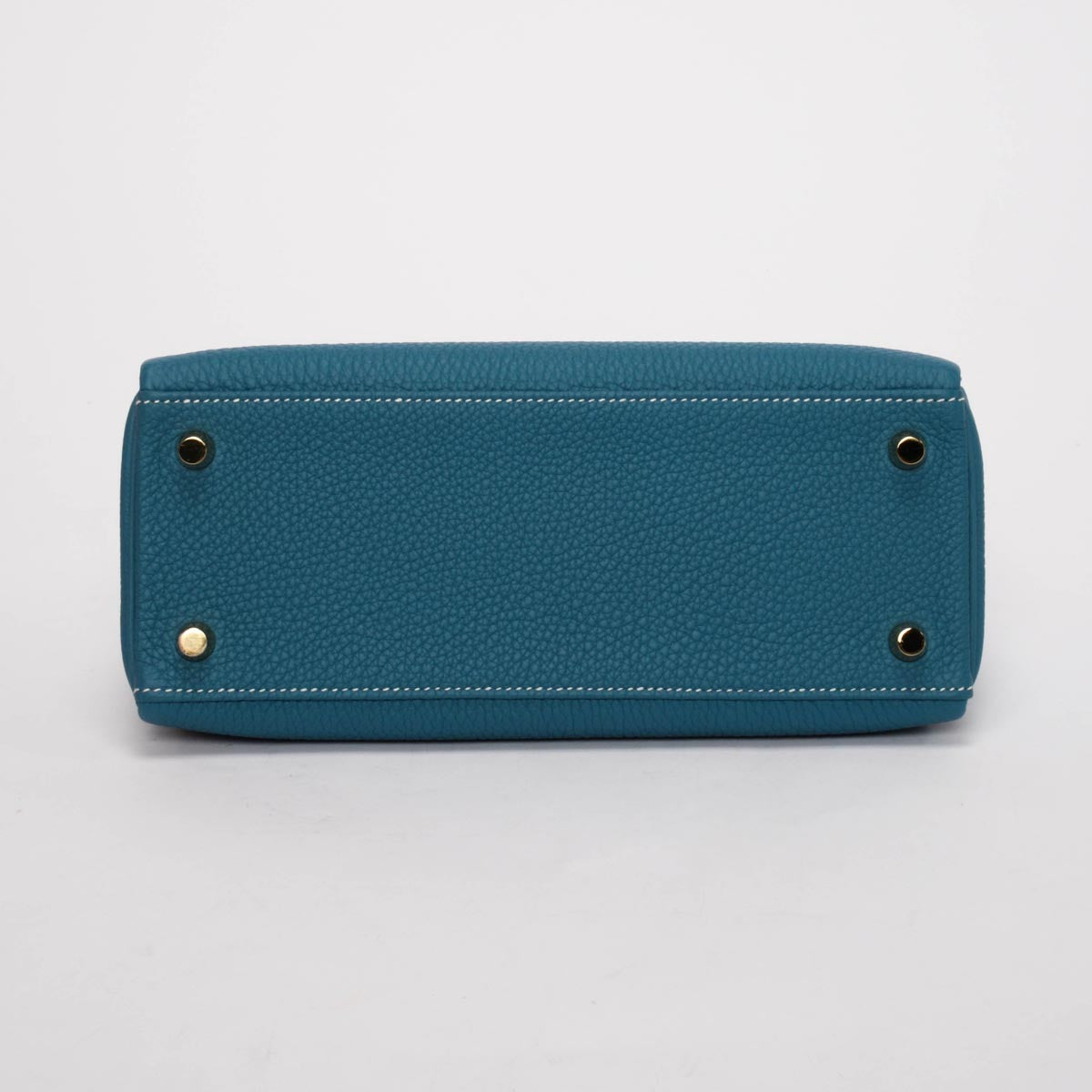 Hermes New Bleu Jean Togo Kelly 25 GHW
