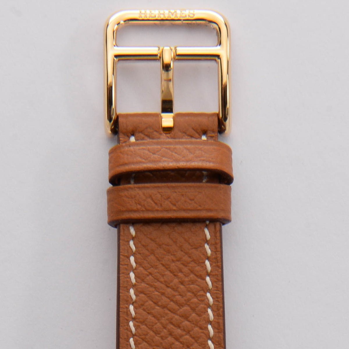 Hermes Gold Epsom Small Heure H Watch