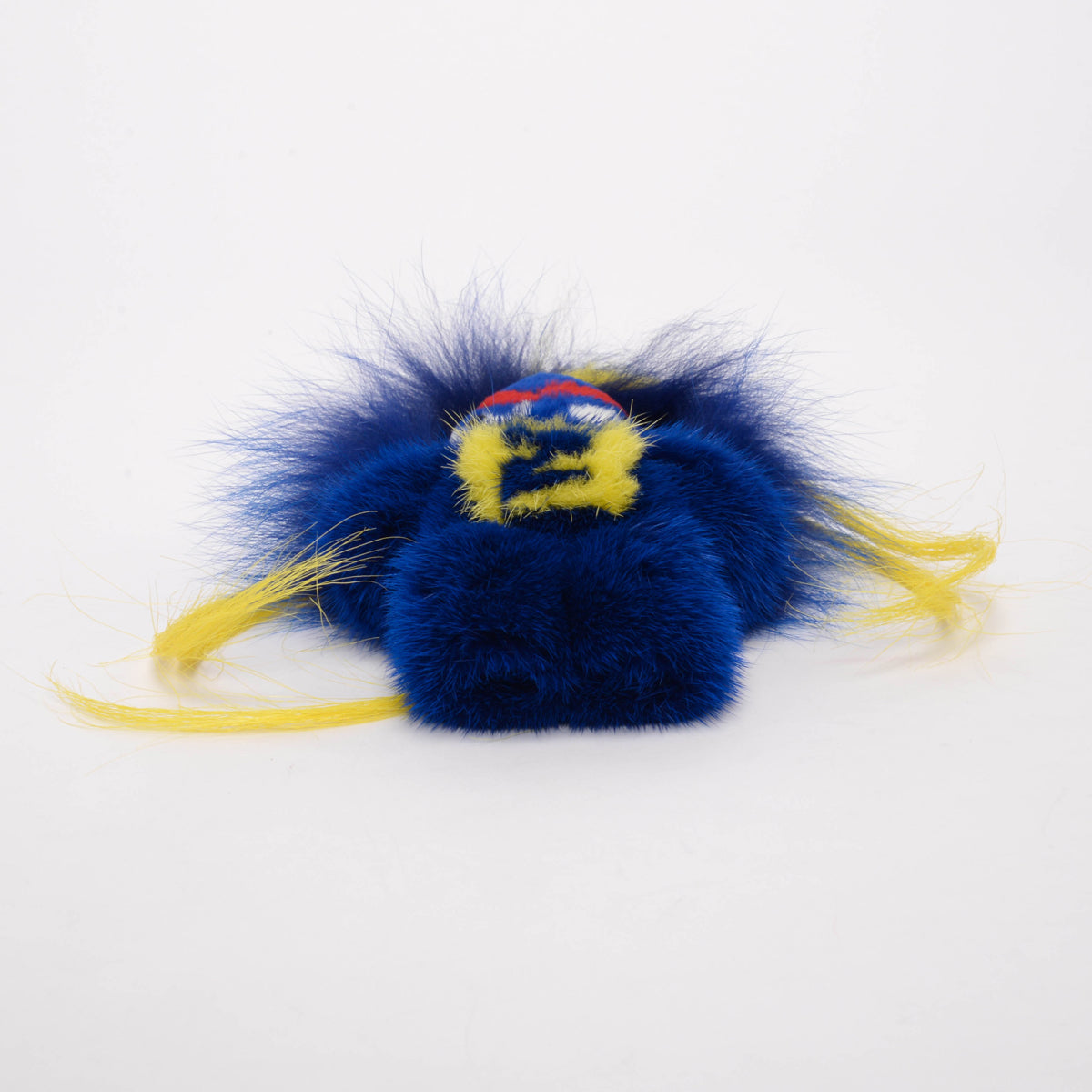 Fendi Blue Mink Fendirumi Bug-Kun Bag Charm